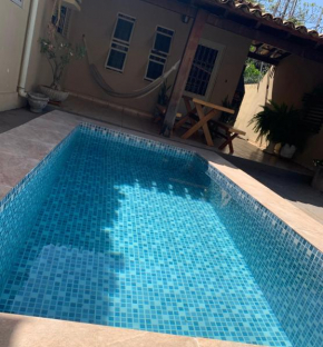 Casa agradável com piscina